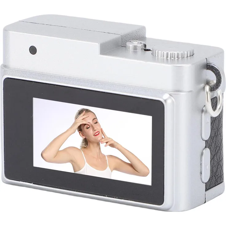 Lixada Kleine Schlüsselanhänger-Kamera 1080P 2MP mit 0,96-Zoll-Farbbildschirm, 32 GB Speicherkarte, 4 Filtern und LED-Blitz