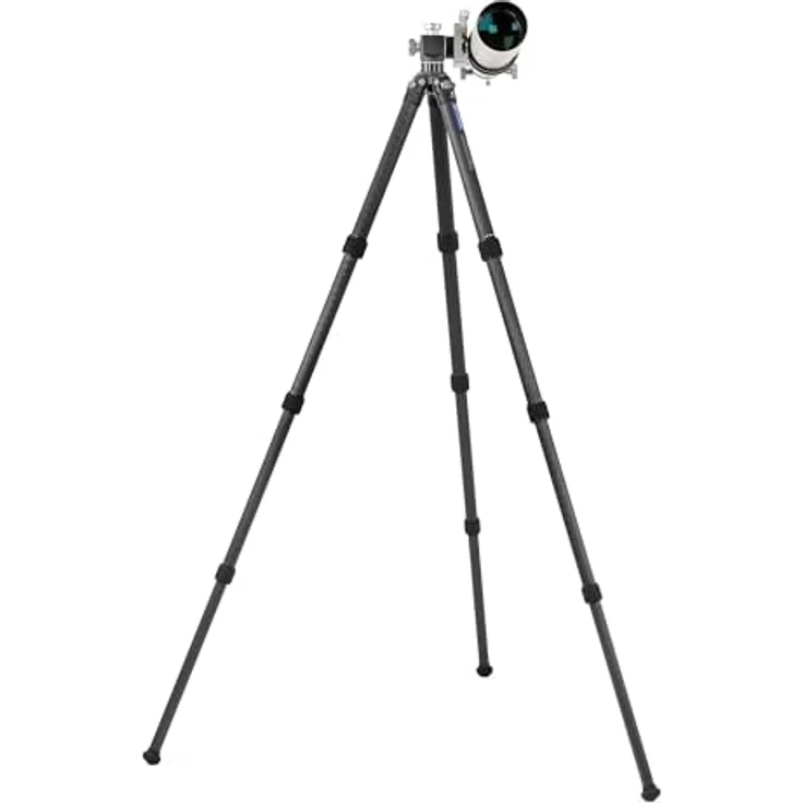 Omegon Teleskop AC 90/500 AZ-Baby Visual Set, achromatischer Refraktor, 90 mm Öffnung, ideal für Reisen und Astrofotografie – Bild 4