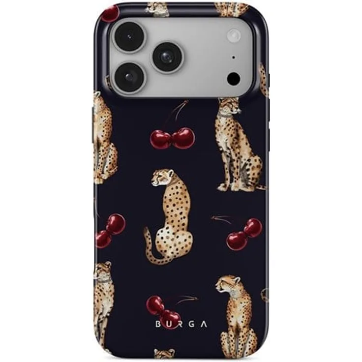 Burga Tough MagSafe Case - Cougar - iPhone 18 Pro, schlankes Profil mit erhöhten Kanten und ausbleichresistentem Druck