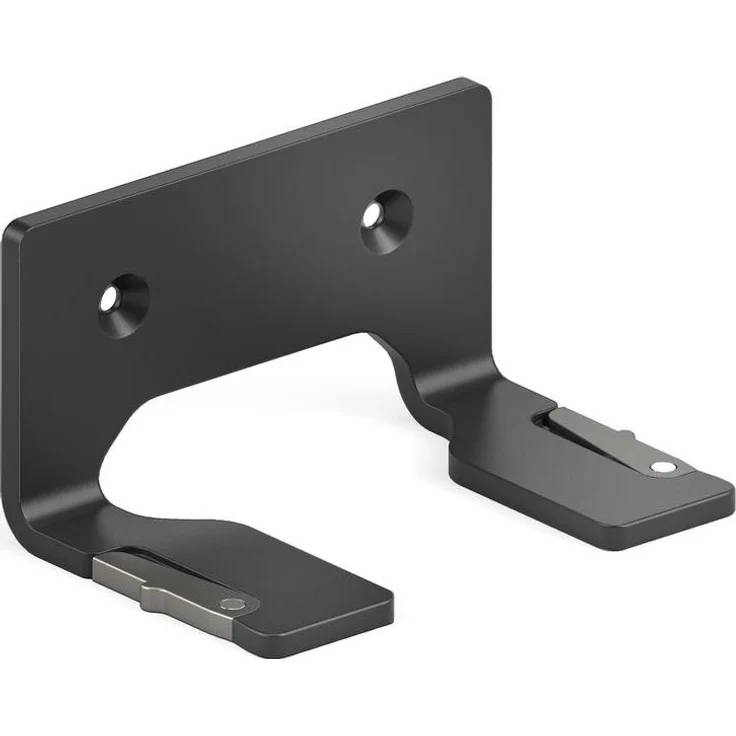 PureLink M2-MNT-3000 mediahub2 Wandhalterung, schwarze Metallkonstruktion mit einfachem Kabelmanagement und Schnellverschlussclips