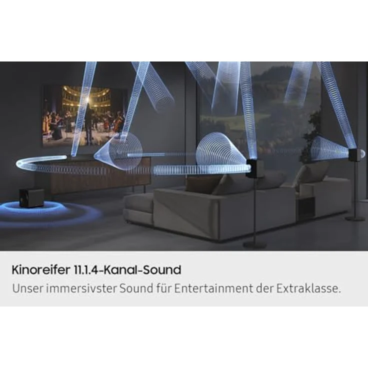 Samsung Q-Serie Soundbar HW-Q995GF 11.1.4-Kanal Subwoofer & Rücklautsprecher (2025) Black – Bild 6