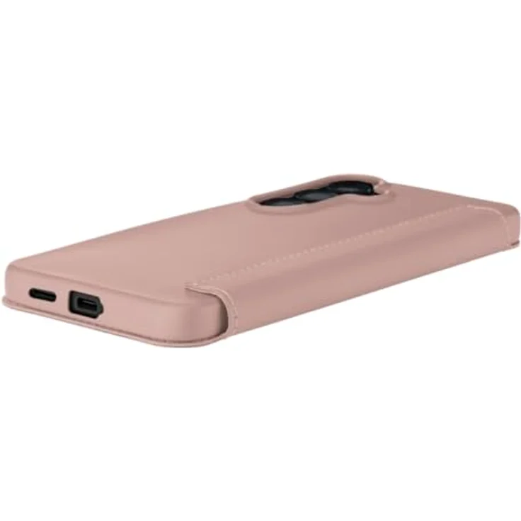 Hama Handyhülle für Samsung Galaxy S25 (Handytasche, Klapphülle, Etui mit 2 Kartenfächern, stoßfest, Kratzfest, eleganter Rundumschutz, weich, Slim, softe Oberfläche) Nude – Bild 4
