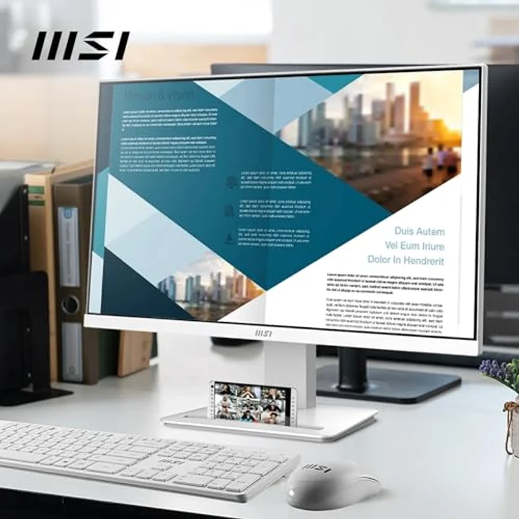 MSI PRO MP2412WDE 23,8 Zoll Full HD Business Monitor, 100Hz, 1ms, Adaptive Sync, Rahmenloses Design, HDMI – Bild 4