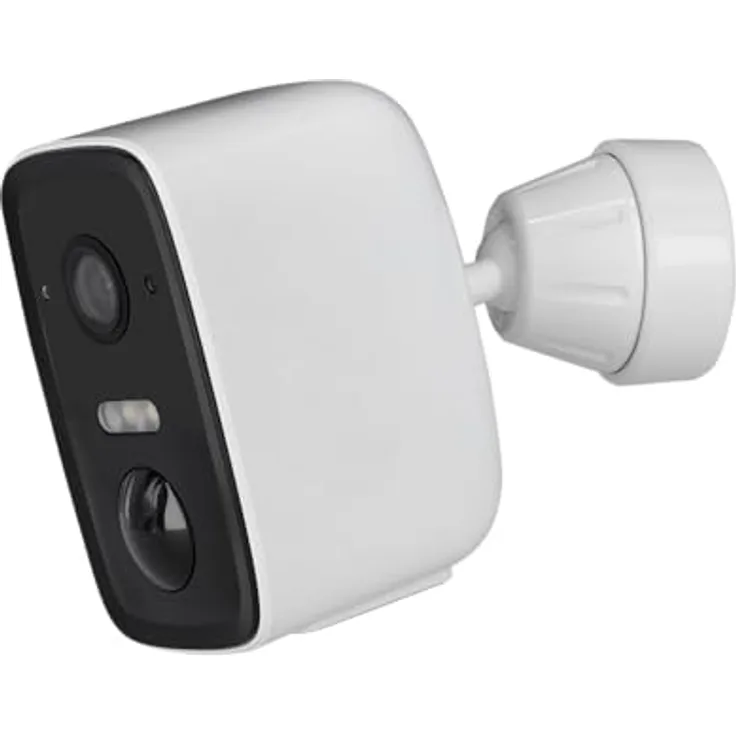 Rollei Überwachungskamera Zubehör Security Cam 2K V2 wireless, kabellose 2K-Auflösung mit App-Steuerung, IP65 wetterfest