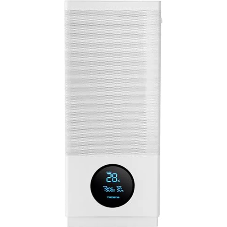 Tacens 2sagitta20w, Midi Tower PC-Gehäuse in Weiß, ATX/micro ATX/Mini-ITX, mit gehärtetem Glas, LED-Anzeigen und Flüssigkeitskühlungsfähigkeit – Bild 7