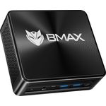 BMAX B5 A Pro Mini-PC, AMD Ryzen 7 5825U, 8 Kerne, 16 GB RAM, 512 GB SSD, 4K Dreifachdisplay, Windows 11