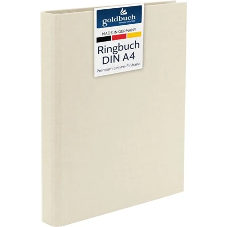 goldbuch Foto-Ringbuch, Bella Vista, 26x32 cm, Leinen, Beige, 37 931 – Bild 2