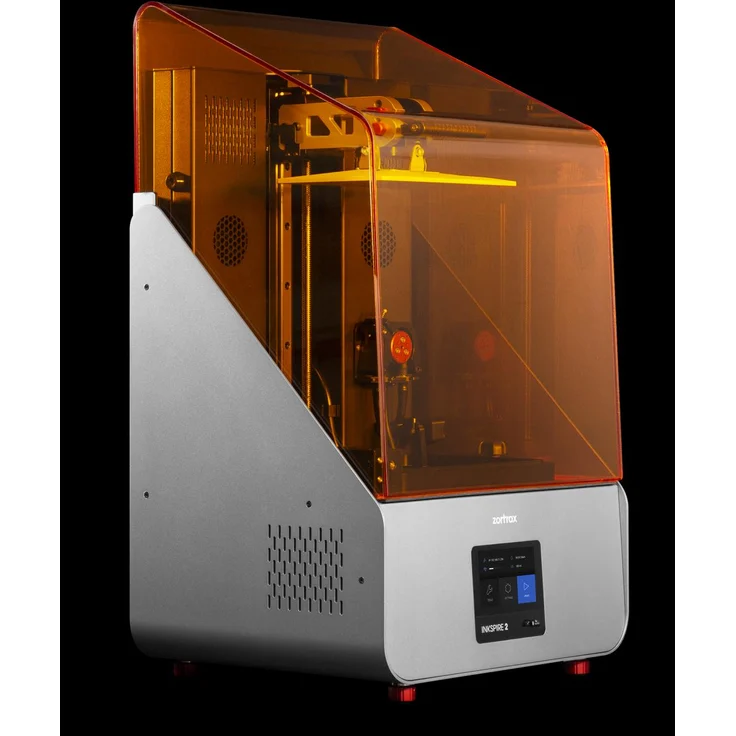 Zortrax Inkspire 2, High-End UV LCD 3D Drucker für hochwertige Harze, orange