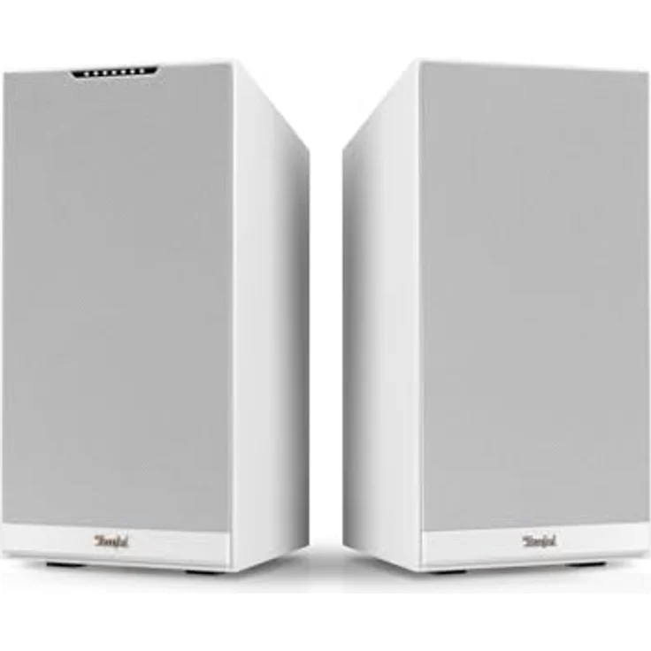 Teufel Stereo M 2 WLAN Streaming-Standlautsprecherpaar Integrierter Verstärker 3-Wege-System Weiß – Bild 2