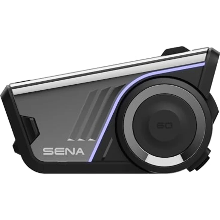 Sena 60S Mesh 3.0 Kommunikationssystem, Bluetooth mit Harman Kardon Lautsprechern, wasserdicht IPX7, Einzelpack – Bild 1
