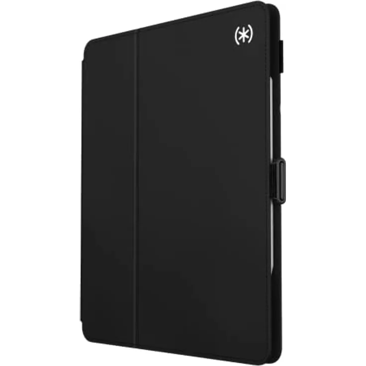 Speck Products iPad Pro 12,9 Zoll (2022) Balance Folio mit Microban (Schwarz/Schwarz/Weiß)