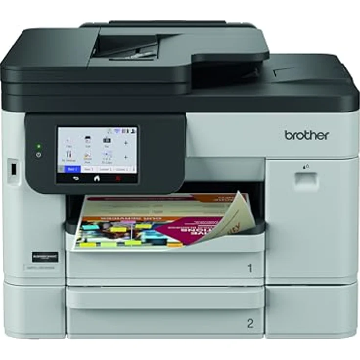 Brother MFC-J5110DW, 4-in-1 Business-Ink Multifunktionsgerät mit 10,9 cm Touchscreen, 28 Seiten/Min. Druckgeschwindigkeit, 500 Blatt Papierzufuhr – Bild 1