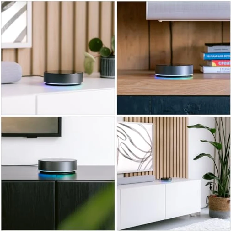 Homey Pro (2026), Smart Home Hub mit Ethernet-Anschluss, Zigbee und Z-Wave, Schwarz – Bild 9