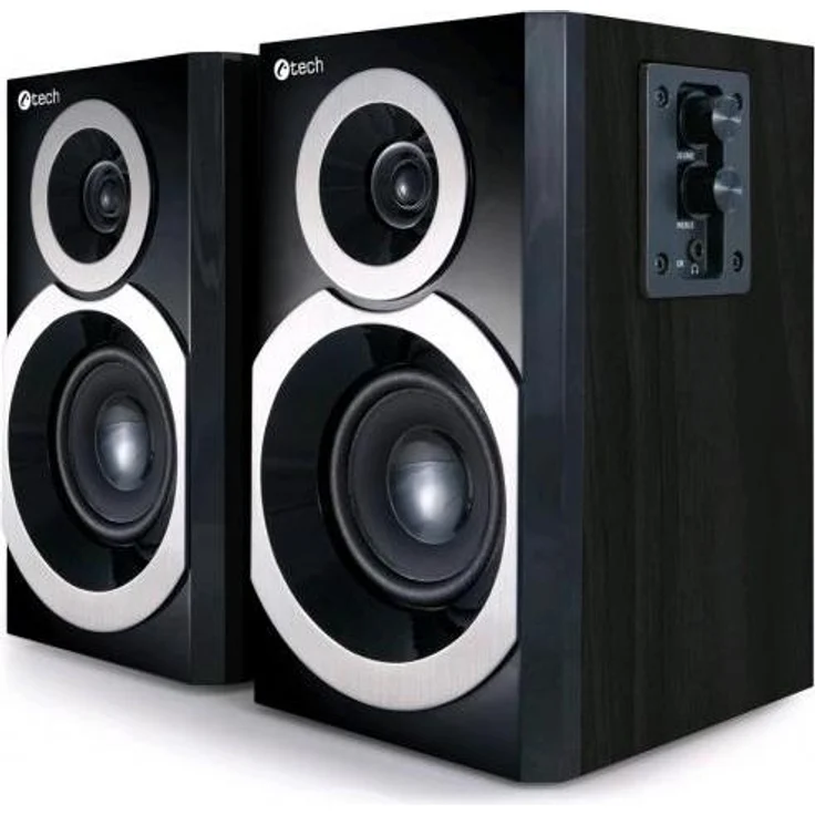 Tech Air C-Tech SPK-310B, PC Lautsprecher mit 20 Watt RMS-Leistung und 70-22.000 Hz Frequenzbereich, Schwarz