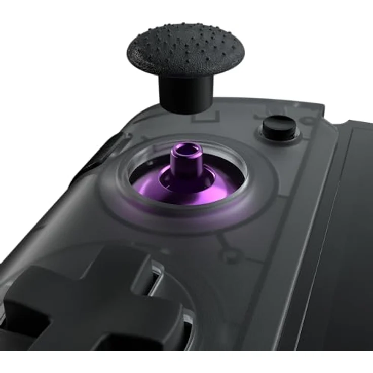 Gioteck Switch Nitro Deck+ Clear Black, Handheld-Deck für Switch & OLED mit verbessertem Komfort und Bluetooth-Verbindung – Bild 7