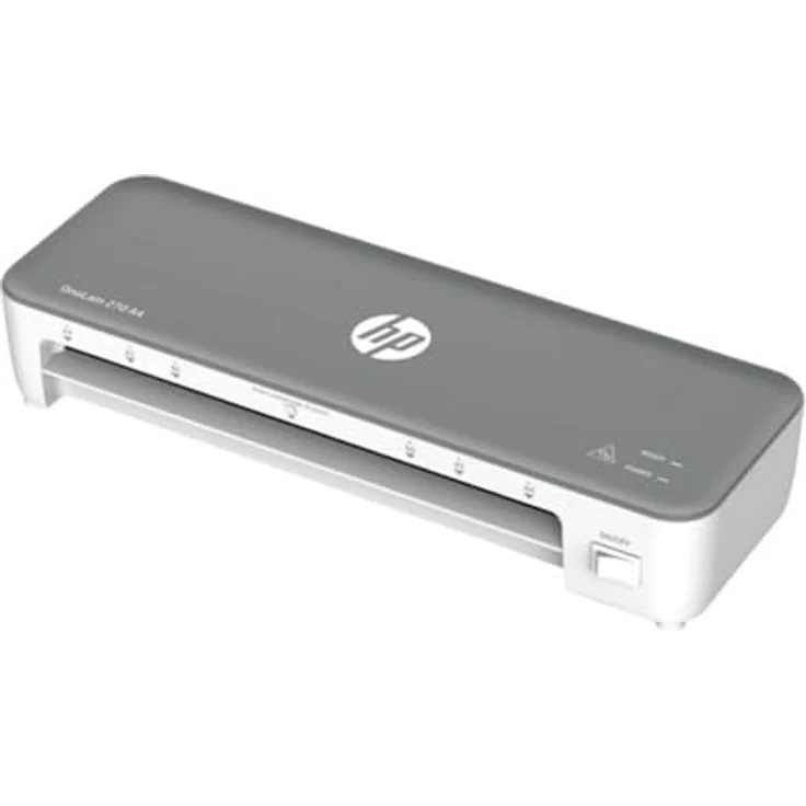 HP OneLam 270 Laminiergerät, Grau, kompaktes Design mit 14 x 7 x 37 cm – Bild 2