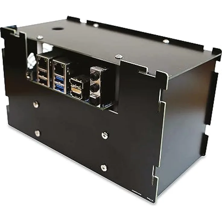 ODROID H3 Gehäuse Typ 1 von ODROID - Speziell entwickeltes Gehäuse für ODROID-H3/H3+, schwarz