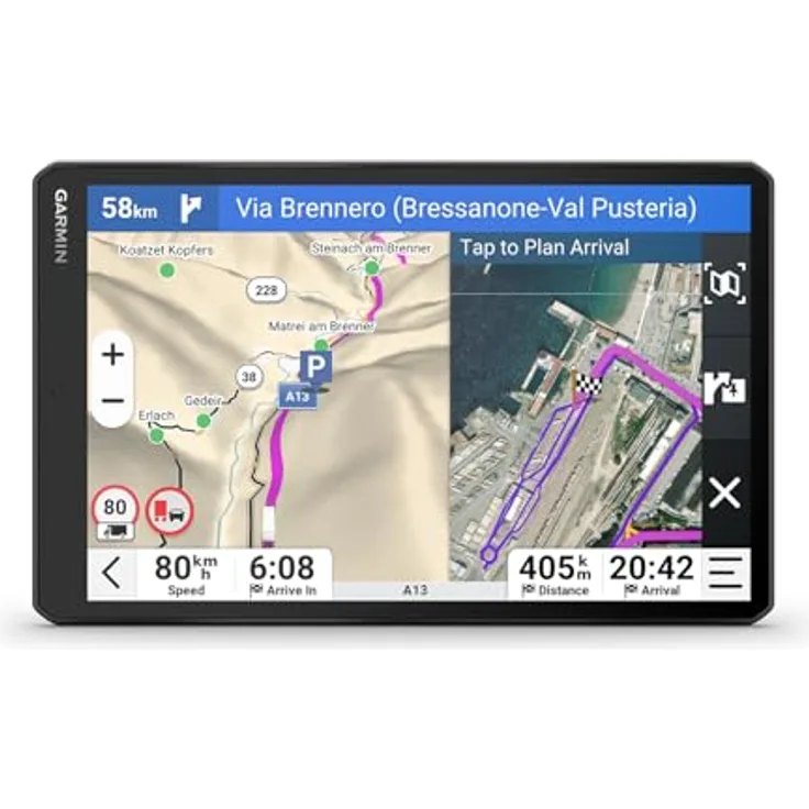 Garmin dēzl LGV720, 7" Truck GPS mit Europa-Karten, 32 GB Speicher, Bluetooth und WiFi-Updates