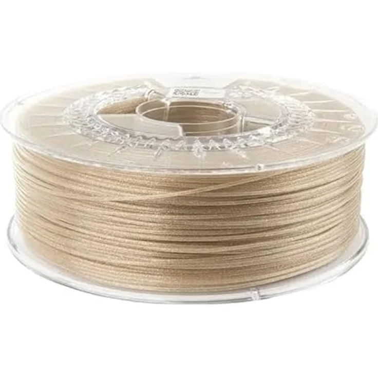 Spectrum Glitter Filament (PLA, 1.75 mm, 1000 g, Gold), 3D-Druckmaterial mit Metallic-Effekt – Bild 2