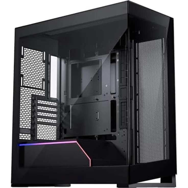 Phanteks NV5 MK2, Showcase Mid-Tower Chassis, Rear-Connect MB Unterstützung, integrierte D/A-RGB-Beleuchtung, nahtloses gehärtetes Glasdesign, 8X Lüfterpositionen – Bild 1