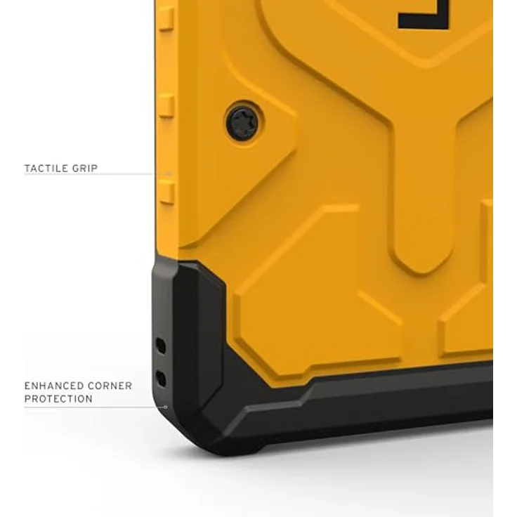 URBAN ARMOR GEAR Pathfinder MS Case für Samsung Galaxy S26 Ultra, Heritage Gelb, mit Magnetring, Wireless Charging kompatibel, 5,5m Fallschutz, Designed for Samsung zertifiziert – Bild 5