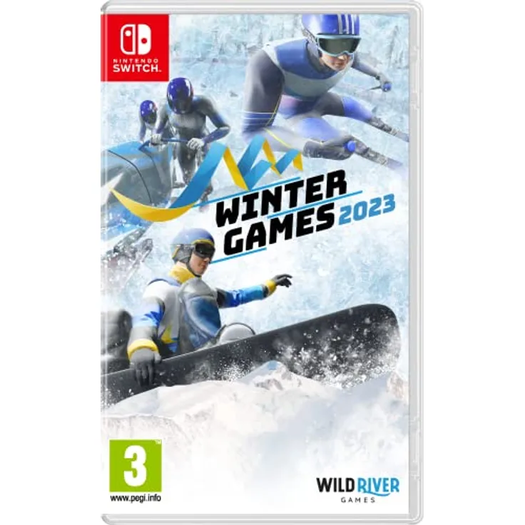Wild River Games Zusammenführen Spiel Winter 2023 (Nintendo Schalter) - Lokaler Multispieler mit bis zu 4 Spielern, 12 spannende Wintersportdisziplinen, verschiedene Schwierigkeitsgrade