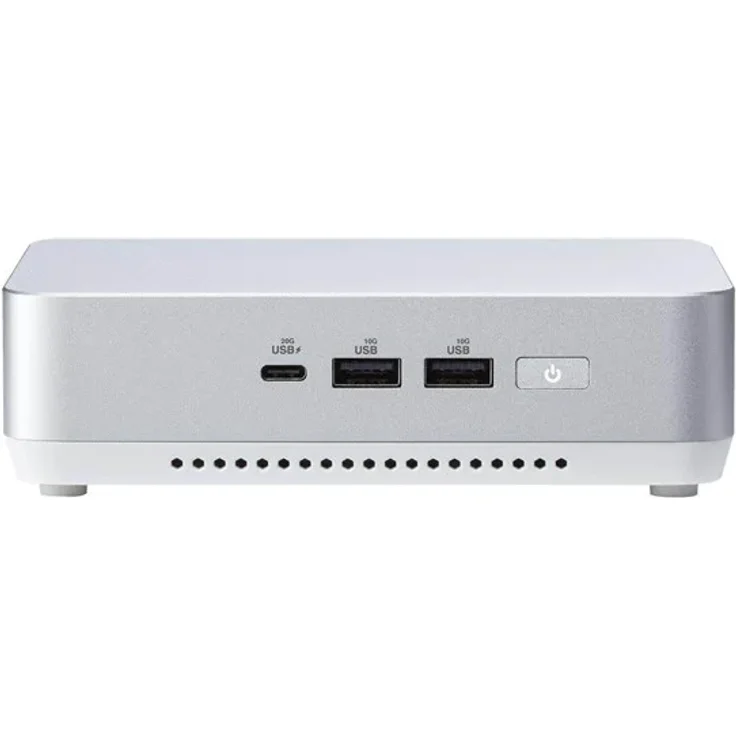 ASUS NUC 14 Pro+, Barebone Mini-PC mit Core Ultra 9 2.3 GHz, 0 GB RAM, Intel Arc Graphics, Silber
