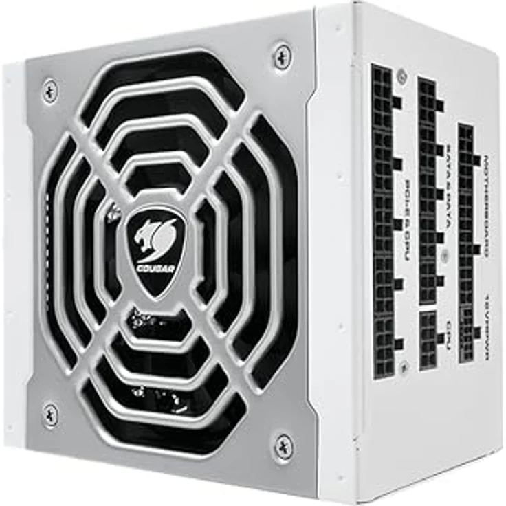 COUGAR Polar X2 Vollmodulares 80 Plus ATX 3.0 Platinum-Netzteil (1050 Watt) - Effizientes 80PLUS Platin-Zertifiziertes Netzteil mit ATX 3.0-Kompatibilität, Zero Noise Modus und Premium Japanischen Kondensatoren – Bild 1