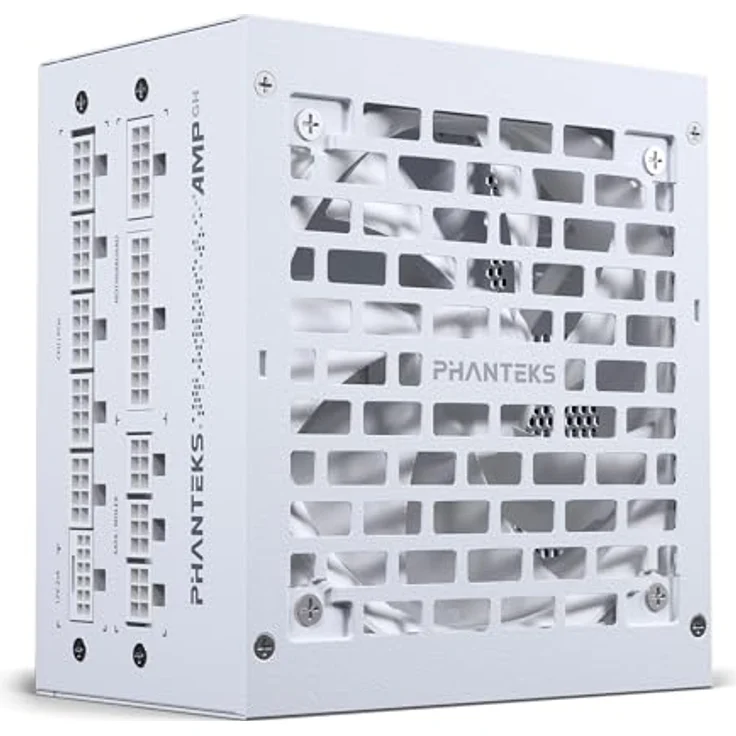 Phanteks AMP GH 850W 80 Plus Gold Netzteil, PCIe 5.1, ATX 3.1-850 Watt, weiß – Bild 1