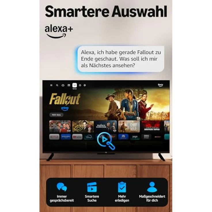 AMAZON Fire TV Stick HD (2026 Release), Streaming 8 GB, Full HD, Alexa-Sprachfernbedienung, Schwarz – Bild 3