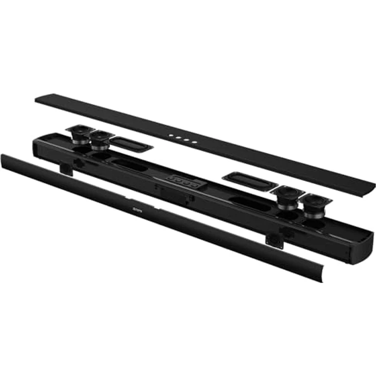 Aiwa Soundbar HE-950BT 2.0 CH, Leistungsstarker Audio mit HDMI-ARC und eleganter Wandmontage, Schwarz – Bild 4