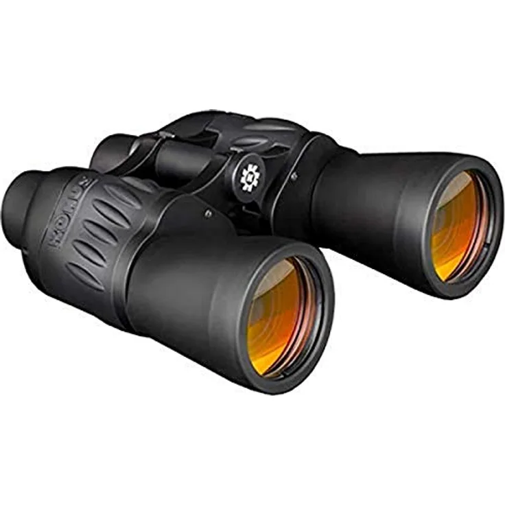 Konus Sporty 10x50 WA, Fernglas mit Weitwinkel, Fix-Fokus und rutschfester Gummibeschichtung
