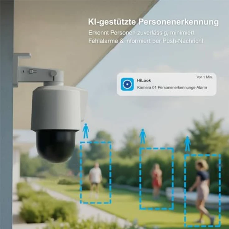 HILOOK PTZ-N2D400M-DE/14 (2.8/8mm), Kabelgebundene LAN IP Überwachungskamera mit 4 MP Auflösung, Auto-Tracking und IP66 Wetterfestigkeit – Bild 3