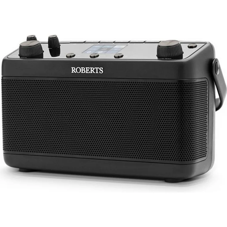 ROBERTS RADIO Stream 219 Bluetooth Radio, schwarz, mit integriertem Bluetooth und Zubehör