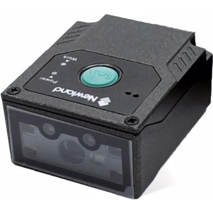 Newland FM430 Barracuda 2D CMOS Mega, Barcode-Scanner für 1D- und 2D-Barcodes, hohe Scangeschwindigkeit bis zu 60 S/min, schwarz, IP54 geschützt