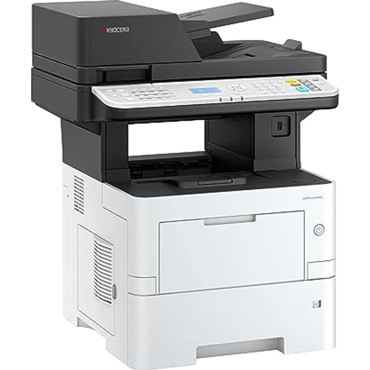 Kyocera Klimaschutz-System Ecosys MA4500ifx Multifunktionsdrucker Schwarz-Weiß, 45 Seiten pro Minute. Drucker Scanner Kopierer, Faxen. Touchpanel, 100+500 Blatt Papierzufuhr, Gigabit LAN, Mobile Print – Bild 2