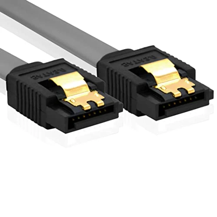BIGtec BIG1925 1m HDD S-ATA Kabel grau gerade/gerade Kontakte vergoldet – Bild 9