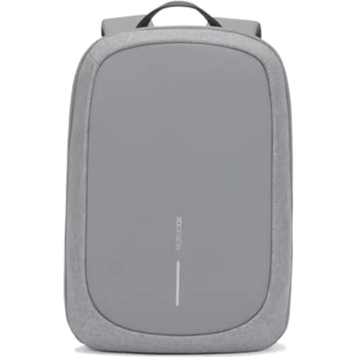 XD Design Bobby Edge Business-Rucksack, 46 cm mit Laptopfach, grau, aus 100% PET