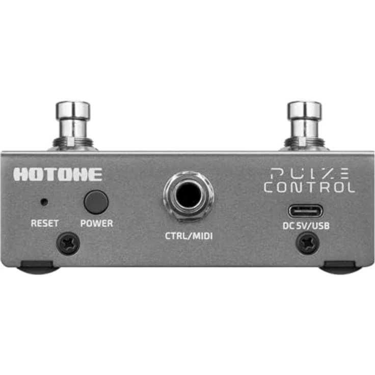 HOTONE Pulze Control, Ultrakompakter kabelloser MIDI-Controller mit 2 Fußschaltern – Bild 3
