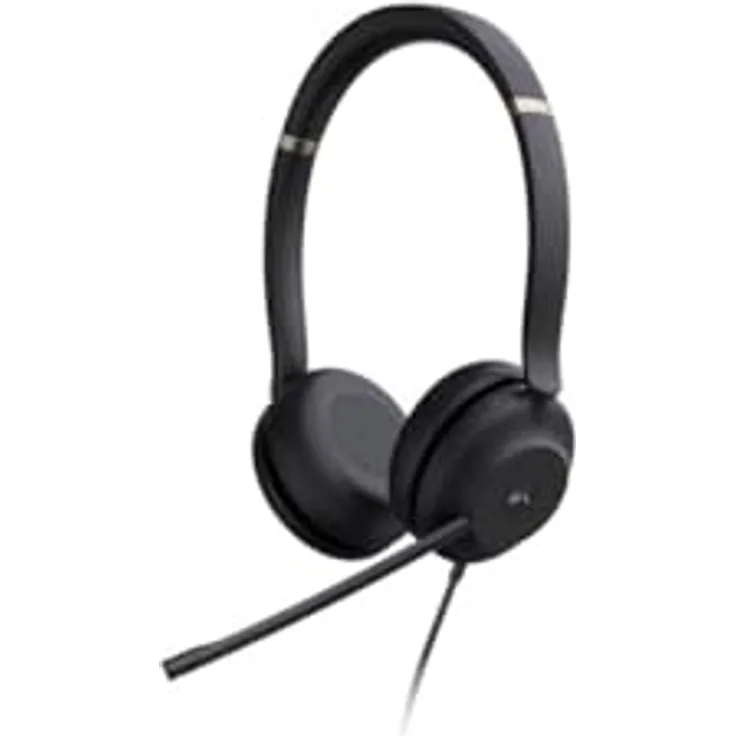 Yealink UH37 Dual Teams USB-C/A Headset, Kabelgebundenes On-Ear Stereo Headset mit dualem Mikrofon (Rot)