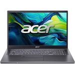 Acer Aspire 17 (A17-51GM-70LZ) Laptop | 17,3" FHD IPS Display | Intel Core 7 150U | 16 GB RAM | 1 TB SSD | NVIDIA Geforce RTX 2050 | Windows 11 | QWERTZ Tastatur | grau