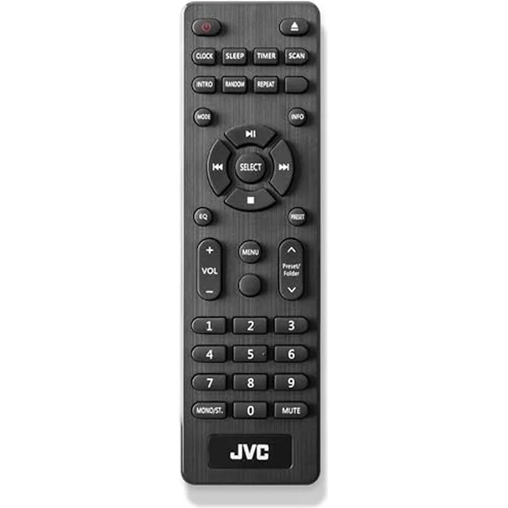 JVC Mini-Turm RD-E861B-DAB, Kompaktanlage mit DAB+ und Bluetooth, grau – Bild 5