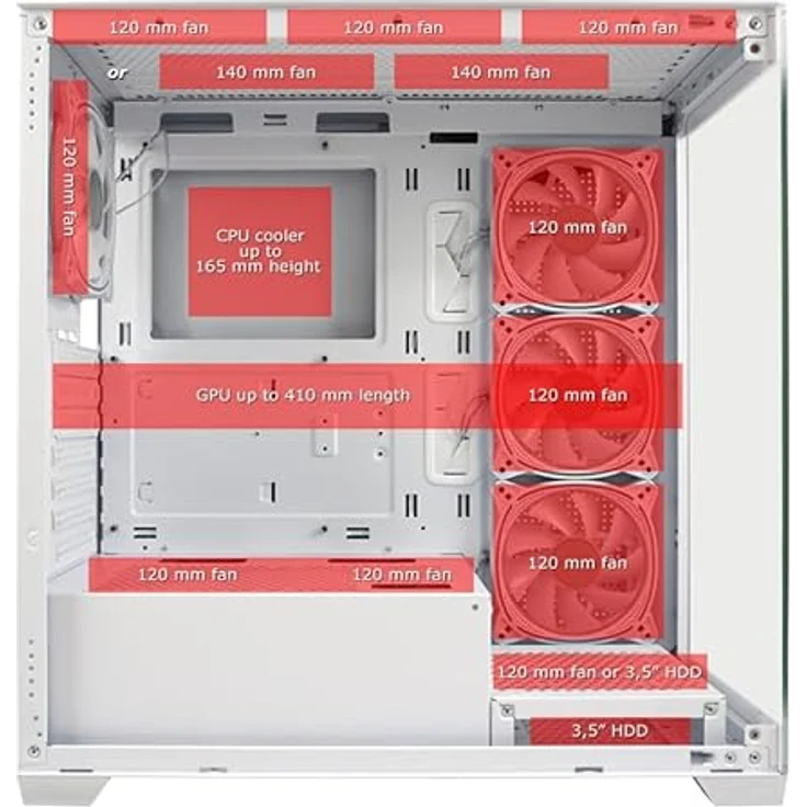 LC-Power Gehäuse Gaming LC-715W-ON Seamless_Pale_X, PC-Gehäuse – Bild 3
