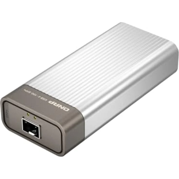 QNAP USB 4 Type-C zu 1 x 10GbE SFP+ NAS-Server, silber, 10.000 Mbit/s Datenübertragungsrate – Bild 4