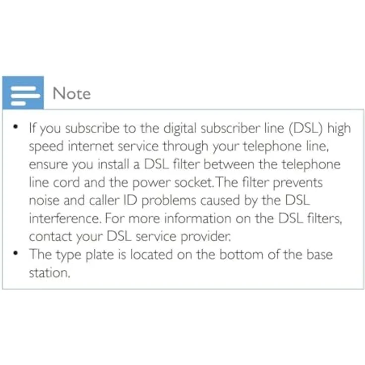 Philips D4701B-01 DECT Schnurlostelefon – Bild 6