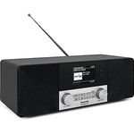 TechniSat DIGITRADIO 4 IR - Stereo Internetradio (DAB+, UKW, Bluetooth-Audiostreaming, Kopfhöreranschluss, AUX-Eingang, Wecktimer, TFT Display, 20 Watt RMS, Elac Lautsprecher, Made in Germany) schwarz