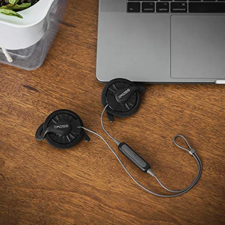 Koss KSC 35 On-Ear-Kopfhörer, mit Bluetooth, Mikrofon, geeignet für Sport, schwarz – Bild 5