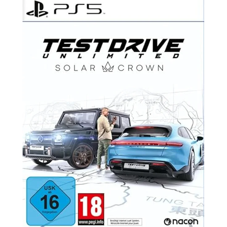 NACON Test Drive Unlimited Solar Crown [AT PEGI] (PS5) - Rennspiel mit Hongkong Island, über 30 Autoherstellern und Clan-Wettkämpfen – Bild 1