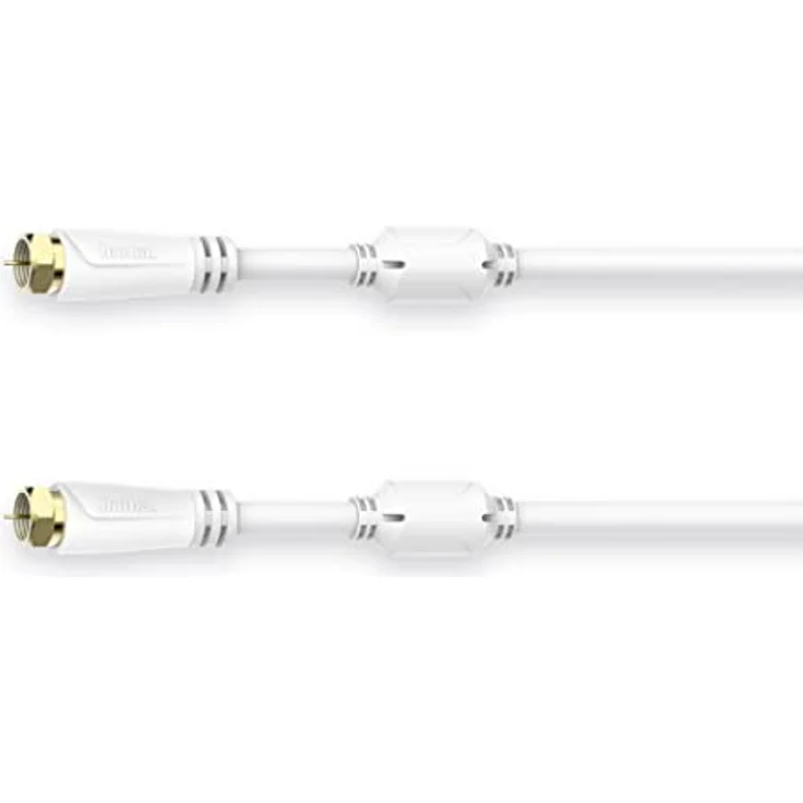 Hama Antennenkabel 1,5 m, F-Stecker auf F-Stecker, Weiß – Bild 9