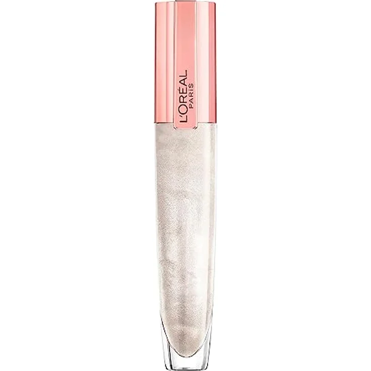 L'Oréal Paris Glänzender Lipgloss Glow Paradise Brilliant Signature Plump-in-Gloss, Nr. 400 I Maximize - Mit Hyaluronsäure und Kollagen-AS-Fragmenten, Pflegende Wirkung, Maximales Volumen – Bild 1